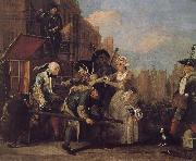 William Hogarth Prodigal son to court arrest china oil painting reproduction